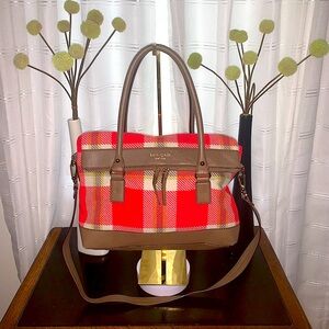 kate Spade New York - Highland Park Plaid Satchel & Crossbody